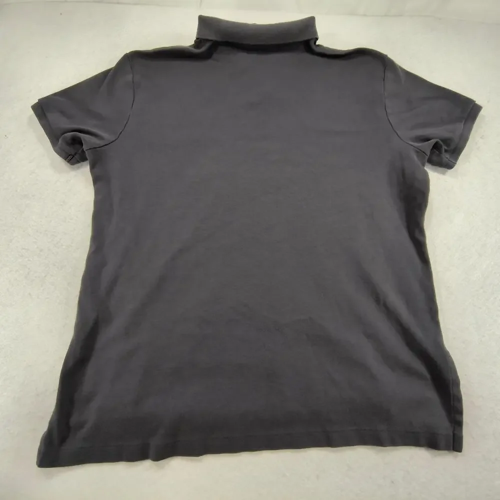 Polo by Ralph Lauren Short Sleeve Collared Polo Shirt Mens Size XL Gray Red